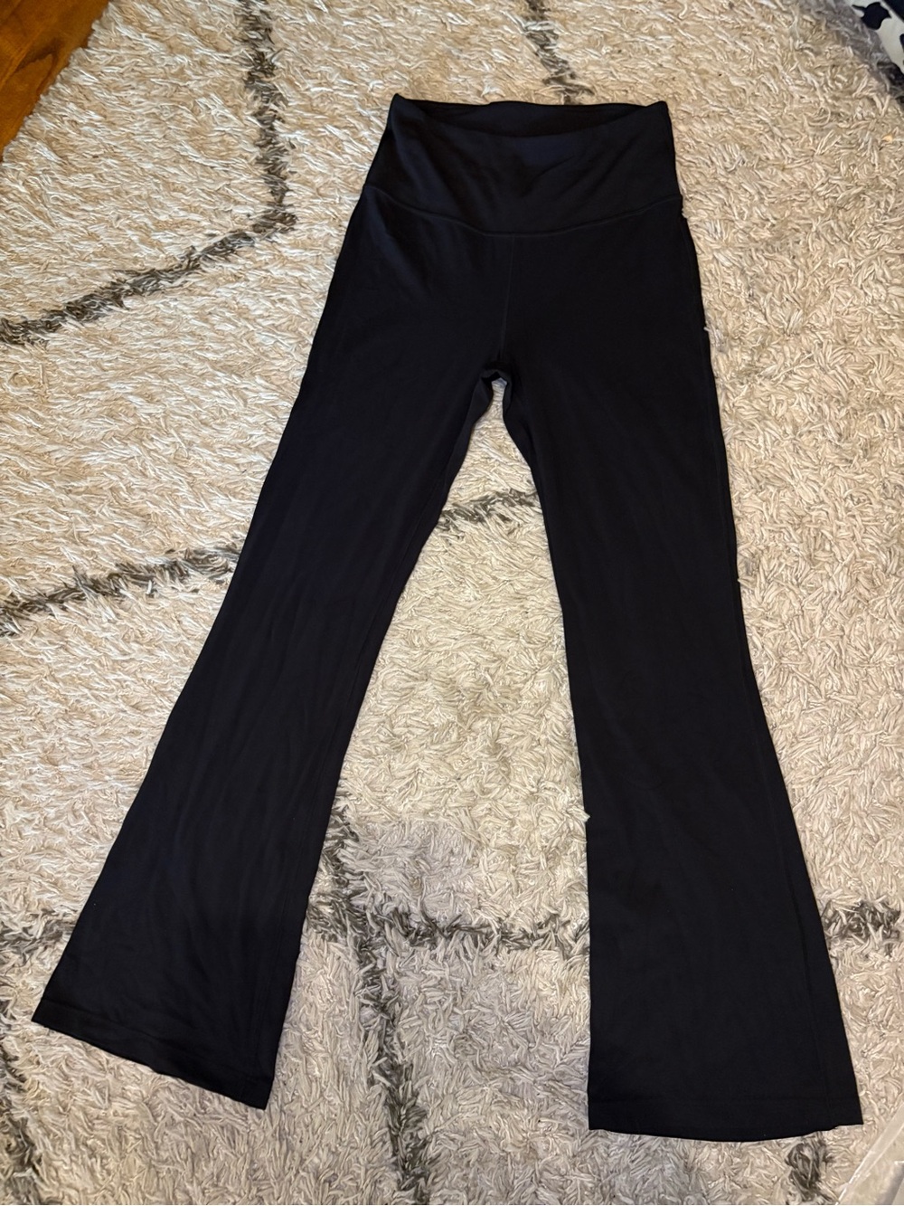 Lululemon High-rise Black Flare Pant